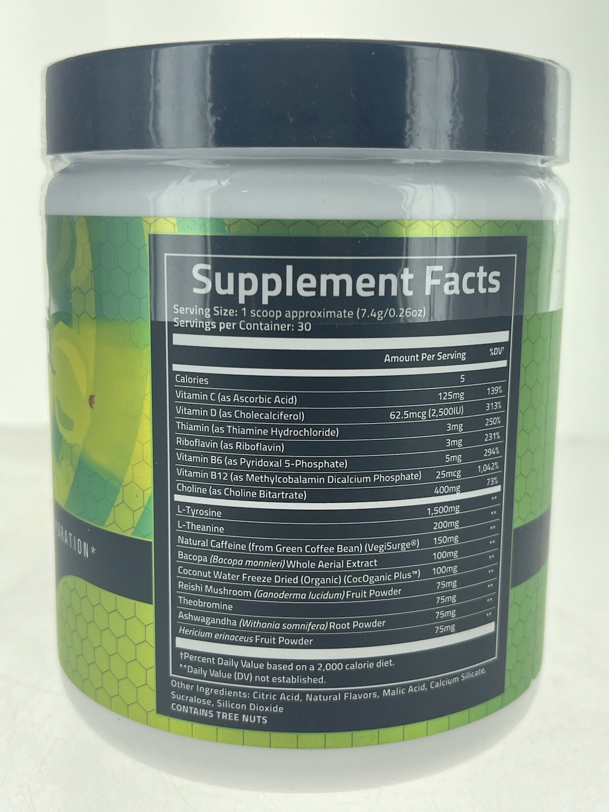 Gaspari GLHF (Good Luck Have Fun) 30 Servings – Gamer Energy – sour apple candy