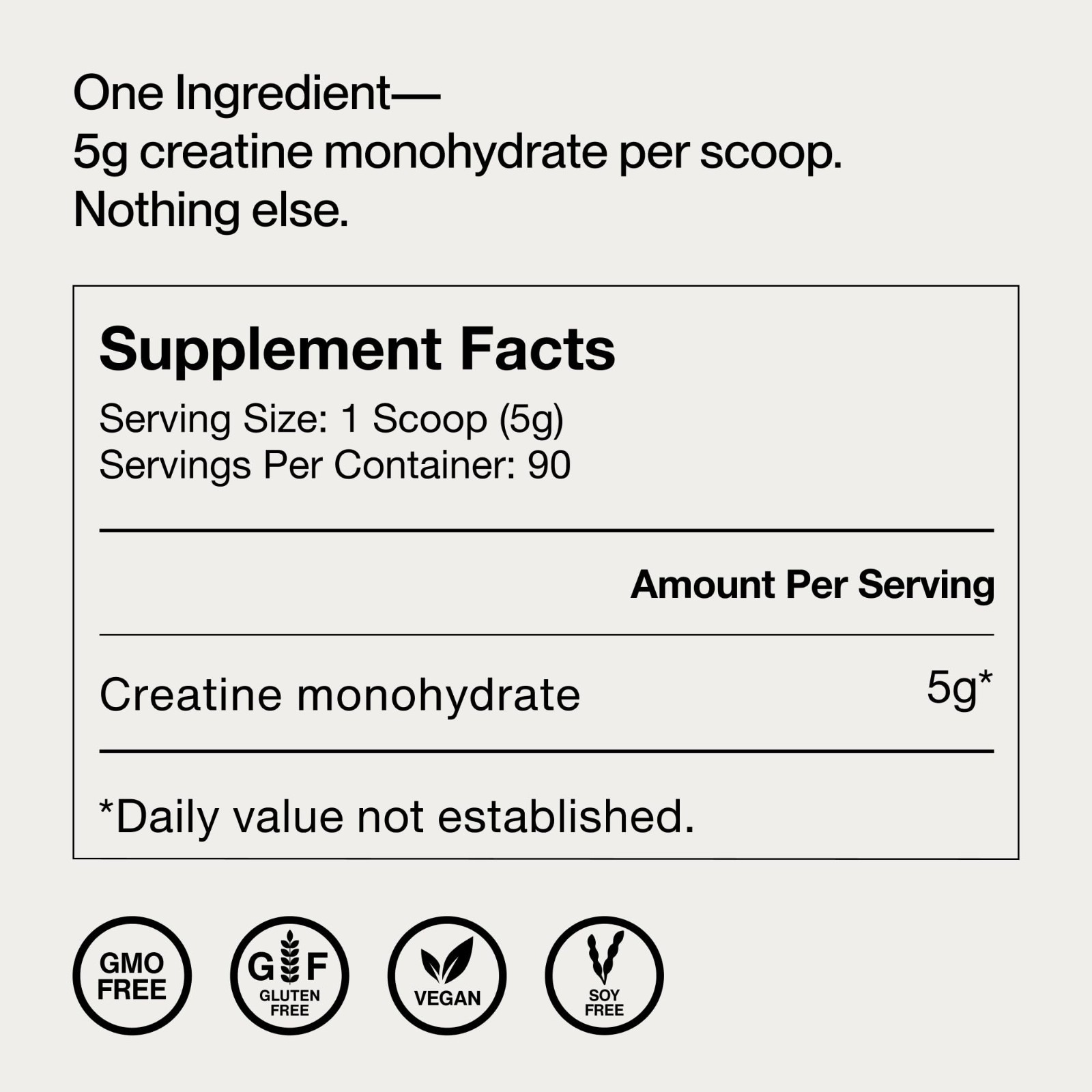 Creatine Monohydrate Powder – Supports Strength, Lean Muscle & Recovery – NSF Ce