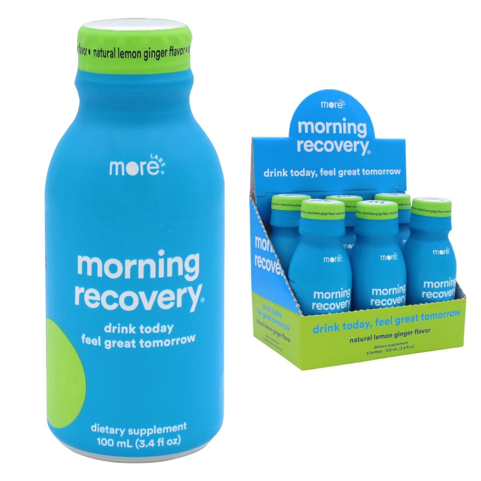 Hydrating Electrolyte Drink with Milk Thistle, Vegan & Gluten-Free, Lemon Ginger