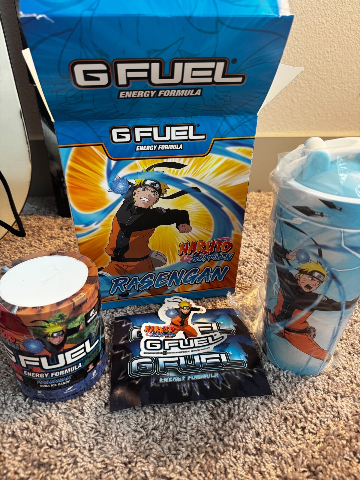 G Fuel Collector’s Box: Naruto Rasengan (2023)