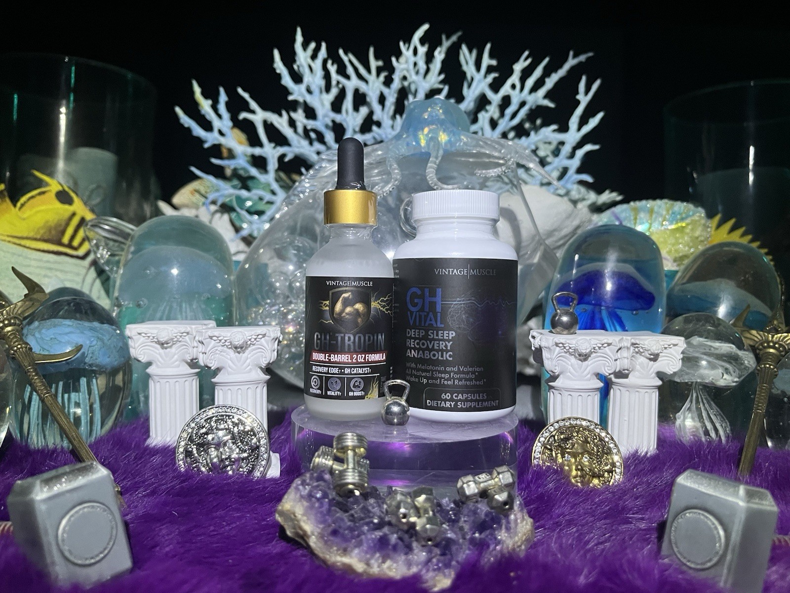 GH Secretion Amp. W/Sleep Aid 4 Growth, Recovery & Gains By Vintage Muscle💪🧪