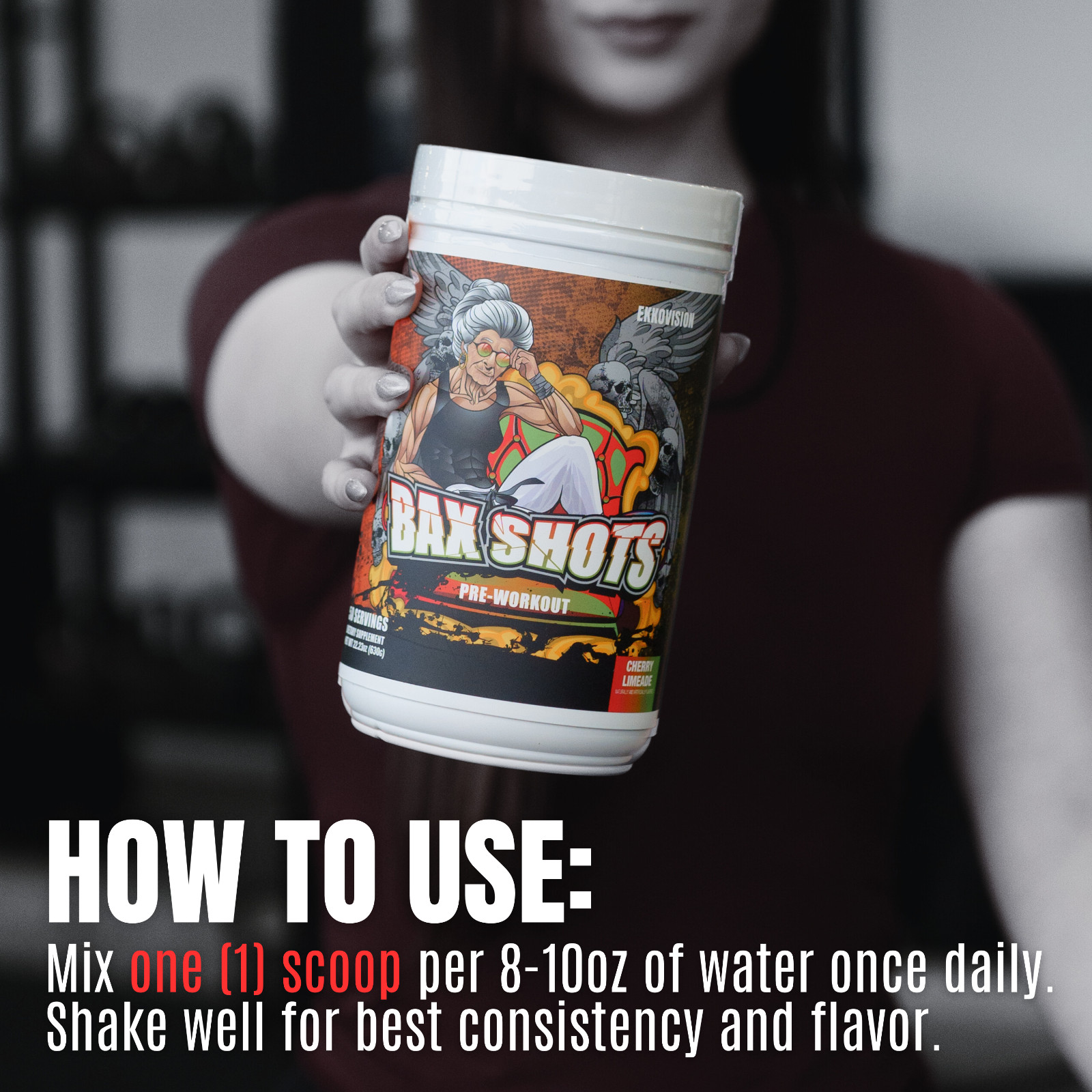 Ekko Bax Shots Preworkout 50 Servings – Official Account