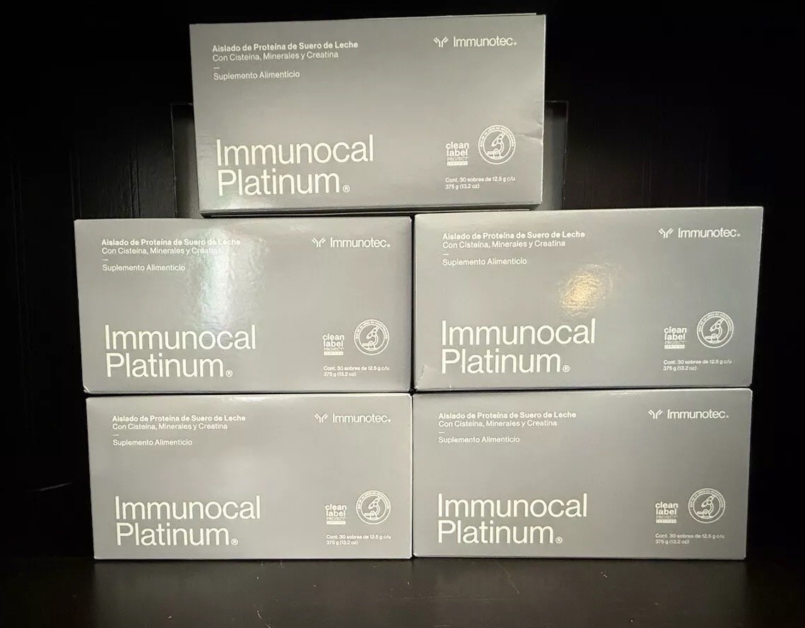 Immunocal Platinum 5 BoxesExp 2027