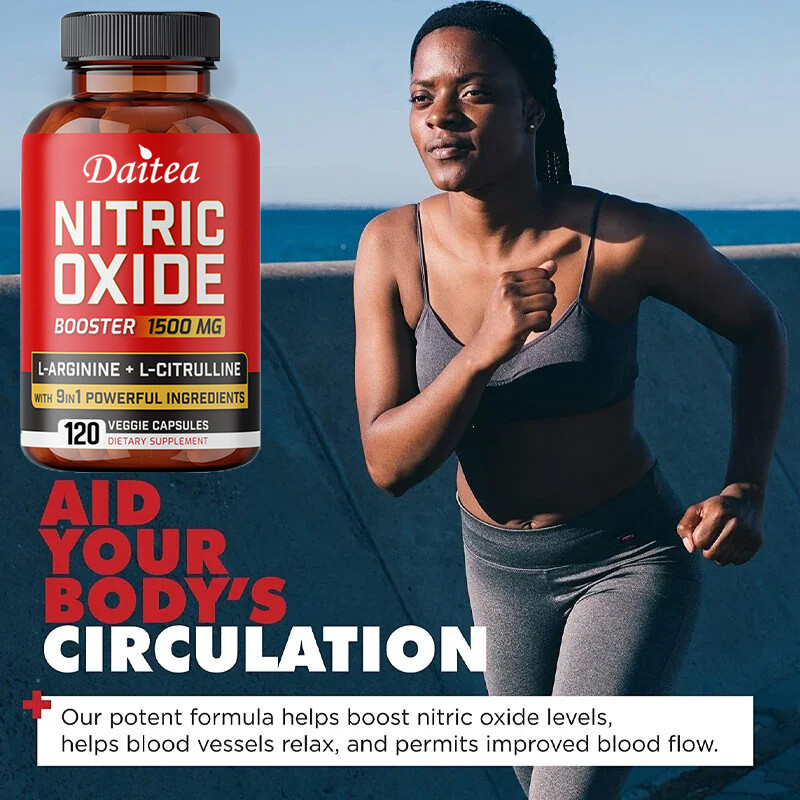 Nitric Oxide 1500MG – Natural Muscle Recovery – Nitric Oxide Production