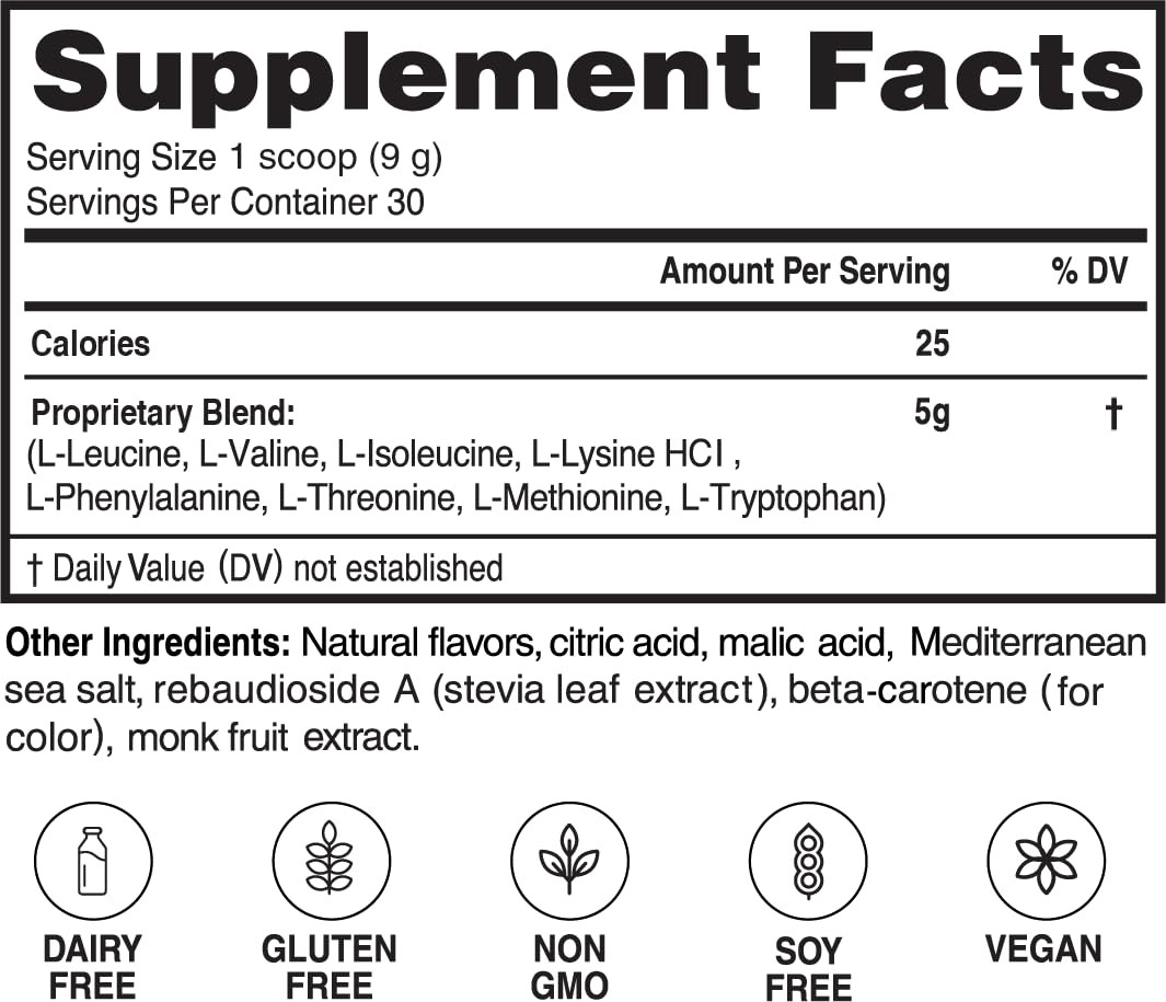 Advanced Bionutritionals – Advanced Amino Powder, Amino Acid Supplement, Buil…