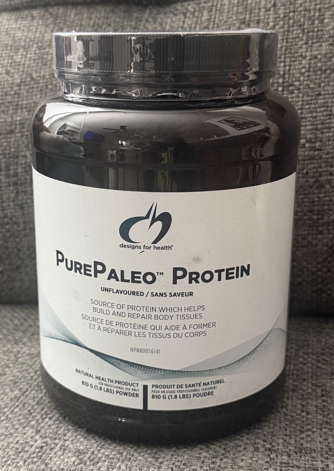 Designs For Health PurePaleo Protein Unflavoured 1.8lbs. EXP:12/2028