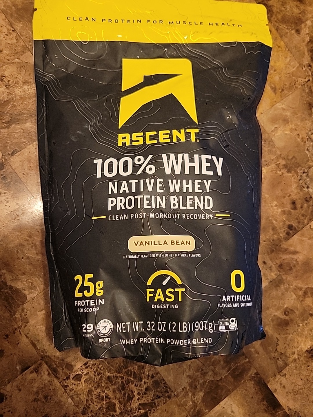 Syntrax Nectar Fruit Punch (2lb) And Ascent Vanilla (2lb) Native Whey Protien.