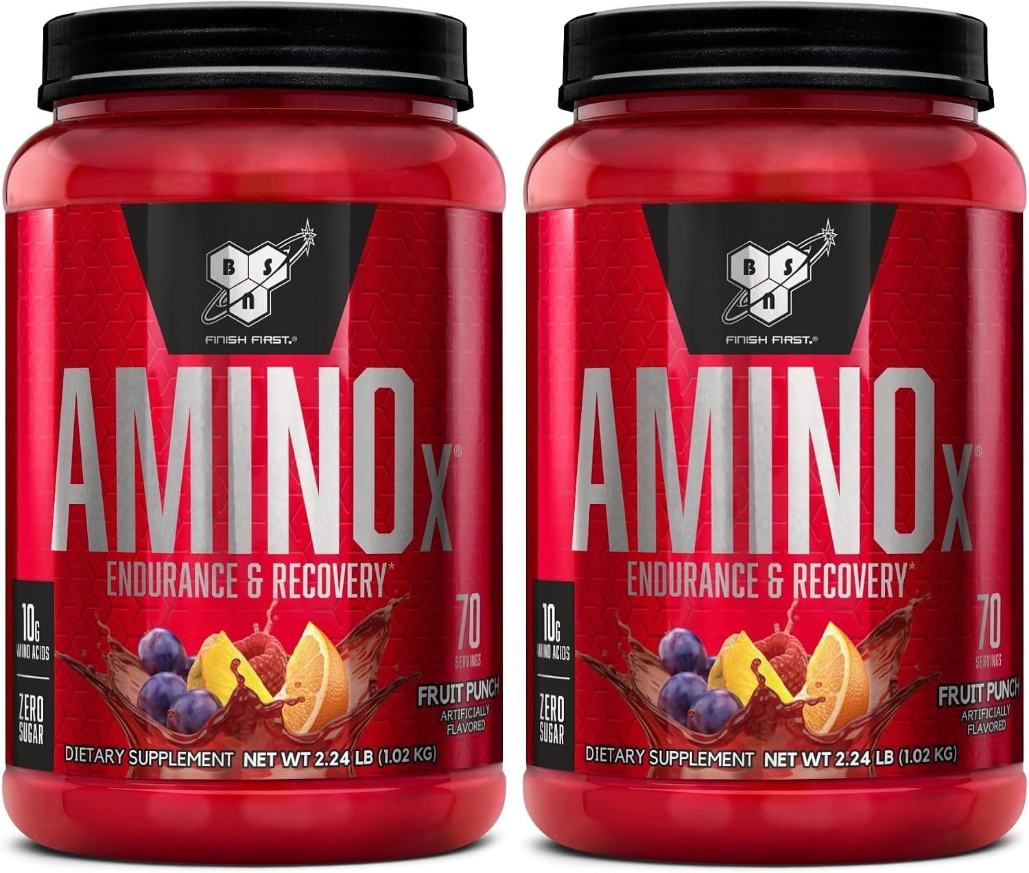 Amino Acid Powder, Muscle Recovery, Fruit Punch Flavor