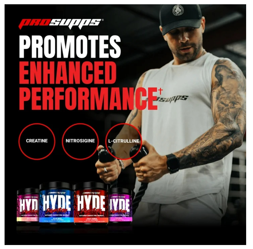 ProSupps Mr. Hyde Signature Pre-Workout Powder Fruit Punch 14.7 oz