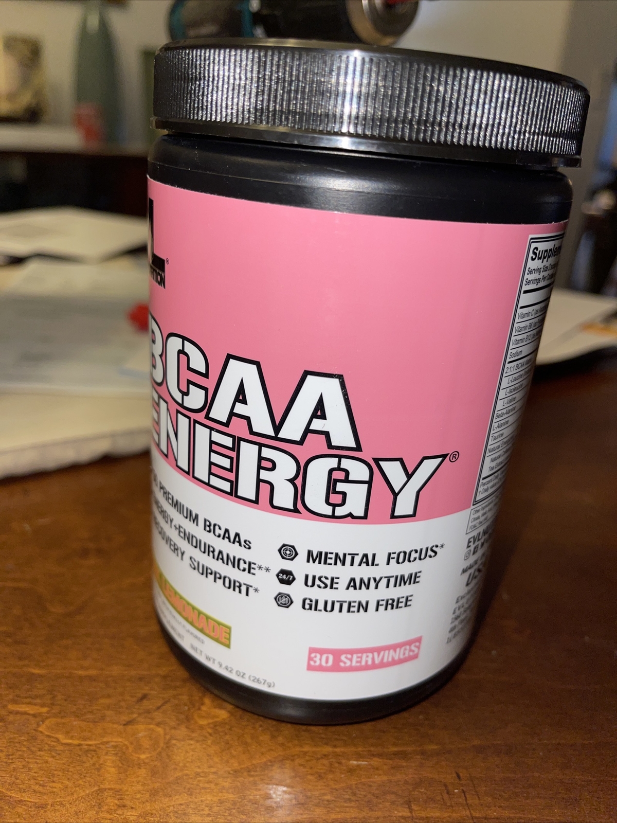 Evlution Nutrition BCAA Energy – Essential BCAA Amino Acids, Vitamin C &…