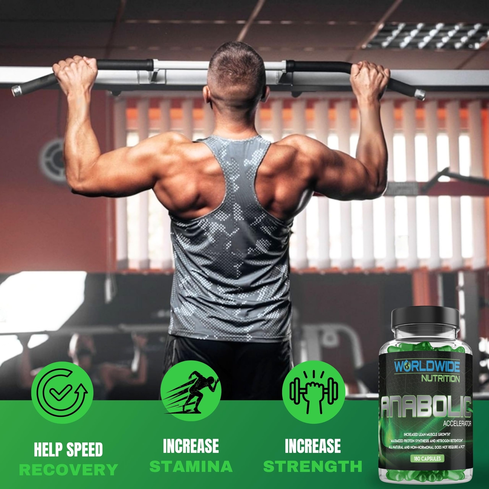 Worldwide Nutrition Anabolic Accelerator Vitamin Supplement – Ignite Your Gro…
