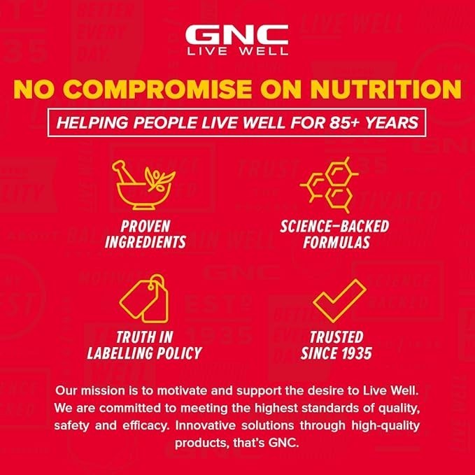GNC MEGA MEN SPORT Multivitamin 43 Premium Ingredients Sports,BCAA&Antiox-120Tab