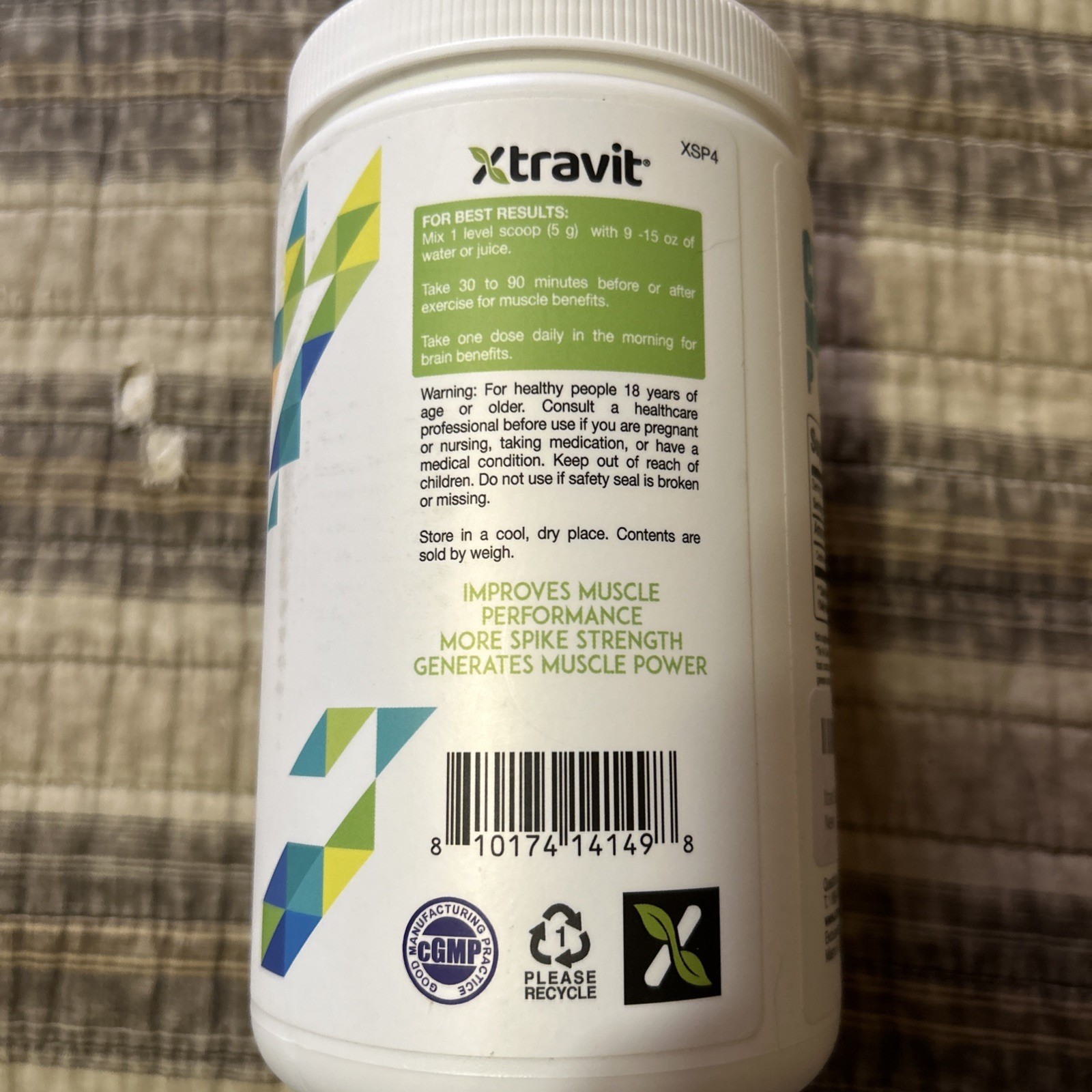 Xtravit Creatine Monohydrate Powder