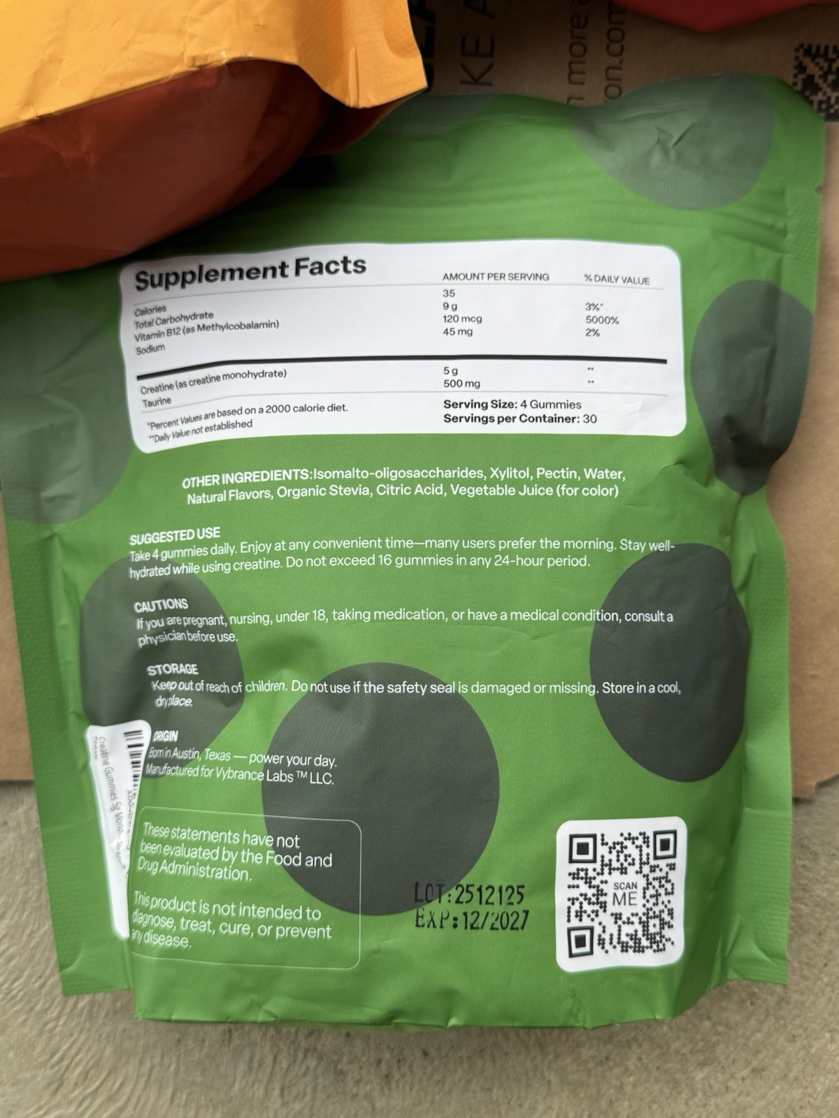 Creatine Monohydrate Gummies 3 Pack
