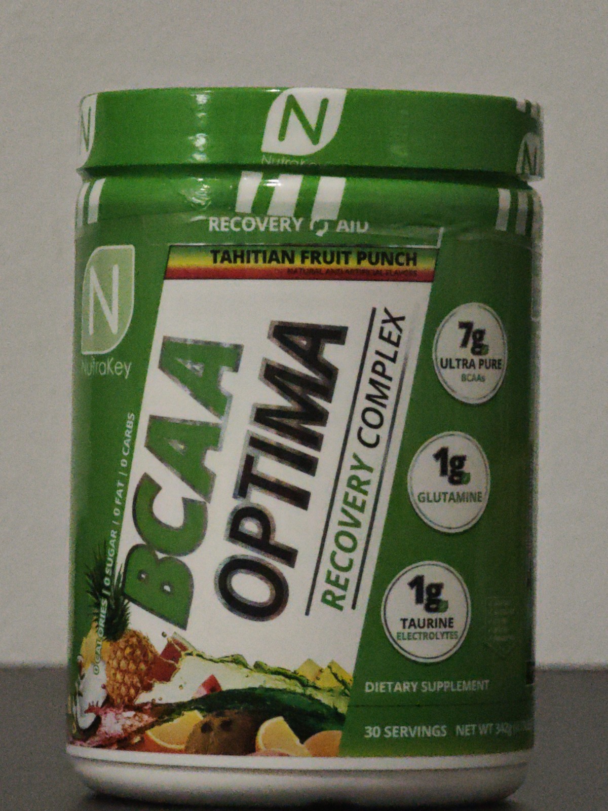 BCAA Optima, Tahitian Fruit Punch, 0.75 lbs (342 g) Read Description!