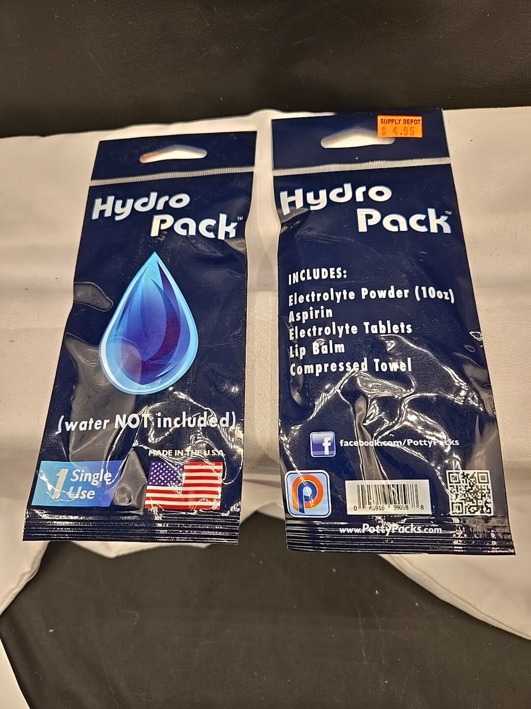 Hydro Pack – Single Use – Electrolyte Powder