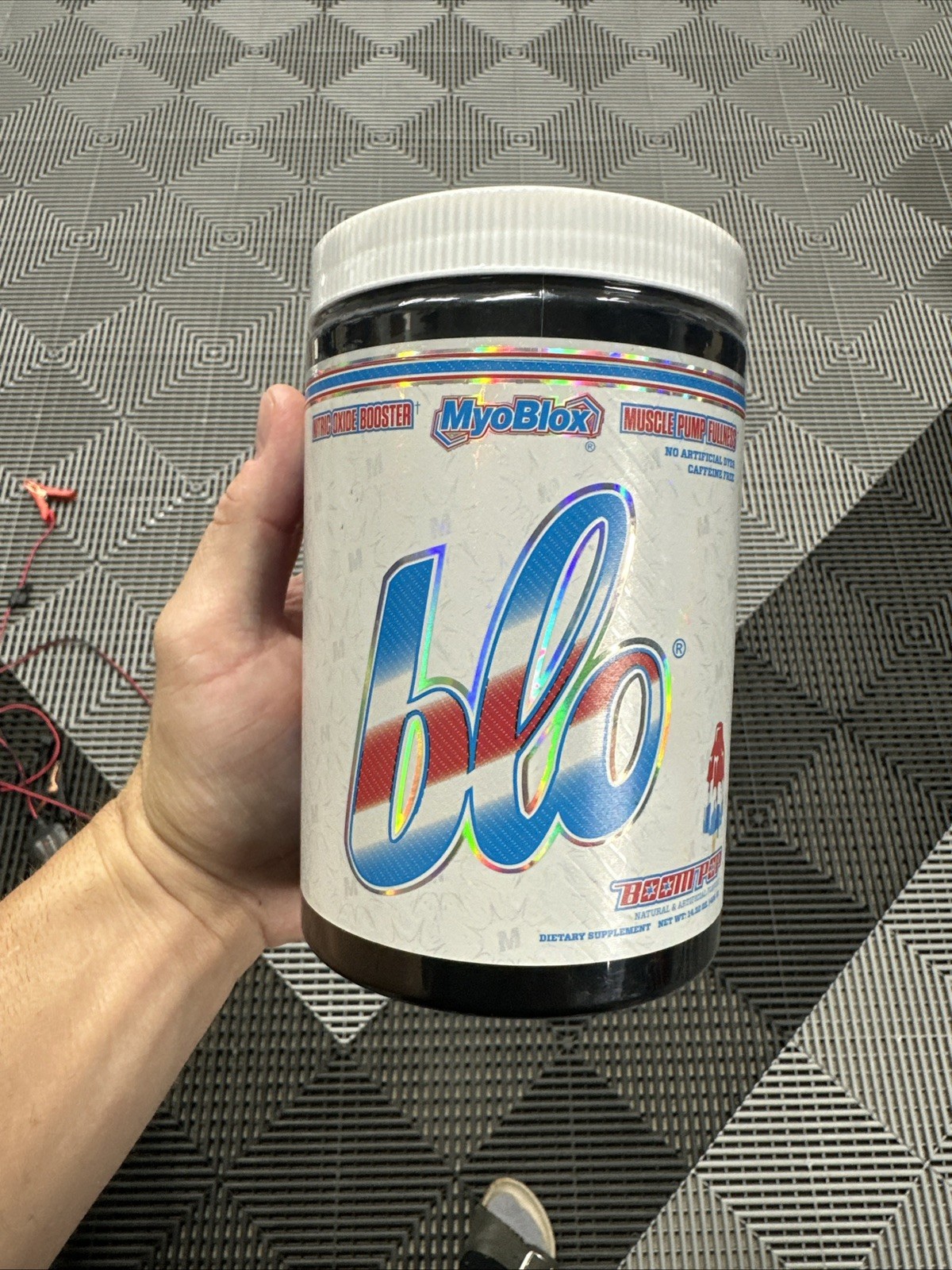 MyoBlox BLO Stim Free Preworkout original formula!