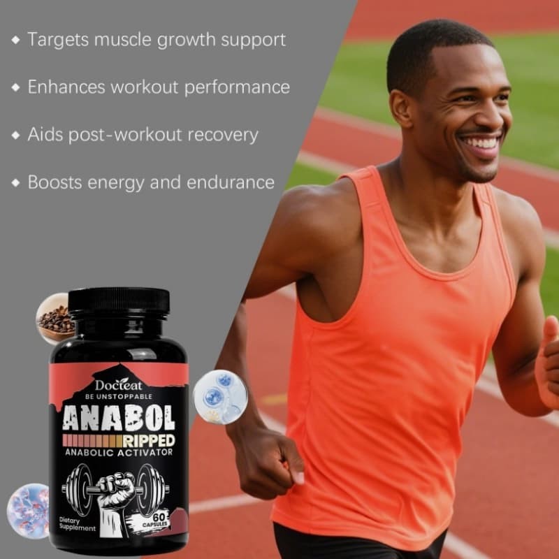 Hardcore – 2026 1-3PACK | Anabol – 60 Softgels Anabolic Muscle Builder Premium