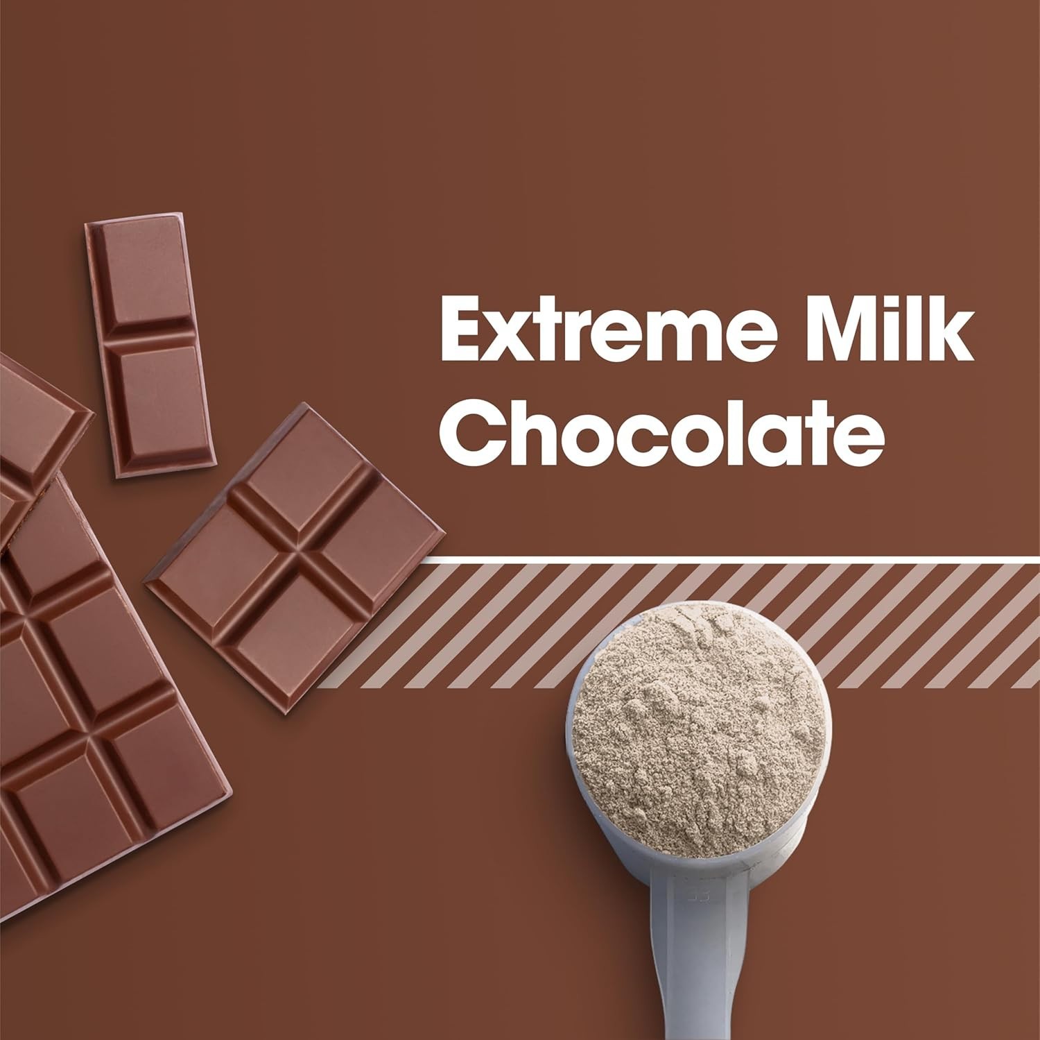 Optimum Nutrition Whey Protein, Extreme Milk Chocolate, 10Lbs, 5Lbs, 2Lbs