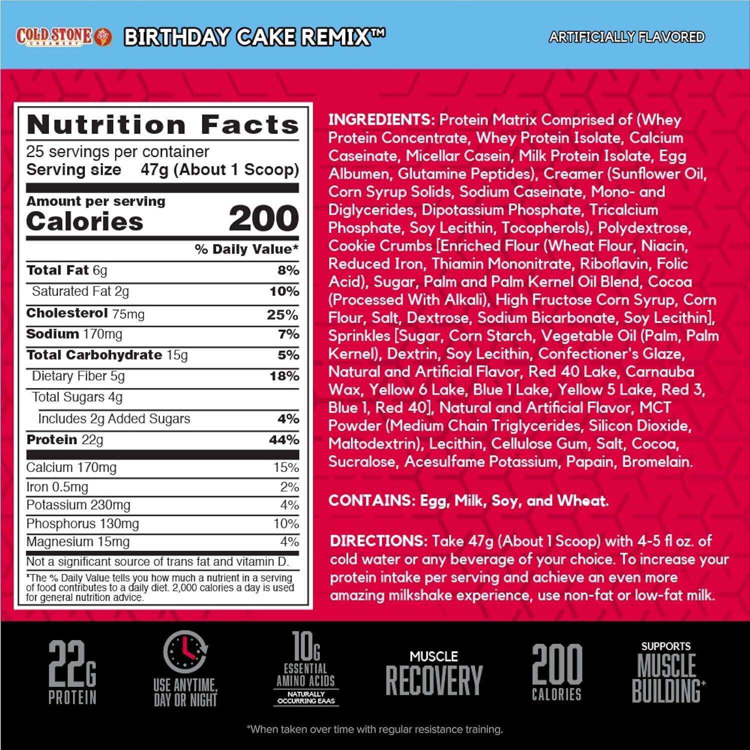 BSN SYNTHA 6 CS BDAY CAKE REMIX 2.59LB