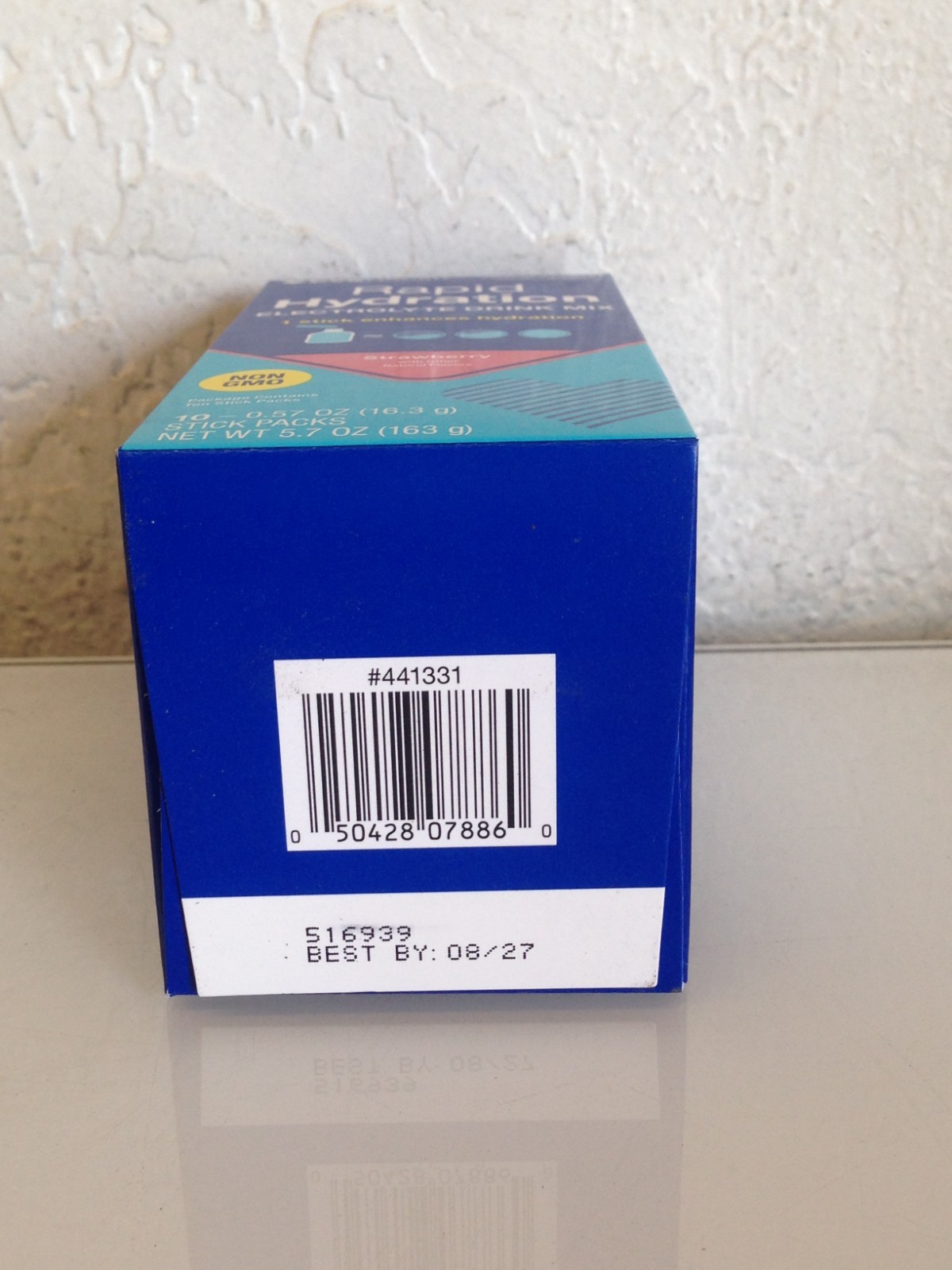 CVS Rapid Hydration Electrolyte Drink Mix Strawberry, 10 Stick (30 Sticks Total)