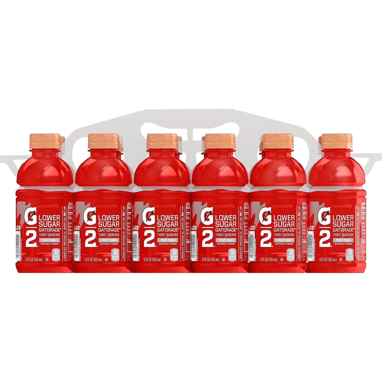 Gatorade G2 Thirst Quencher Sports Drink, Fruit Punch, 12oz, 12 Pack