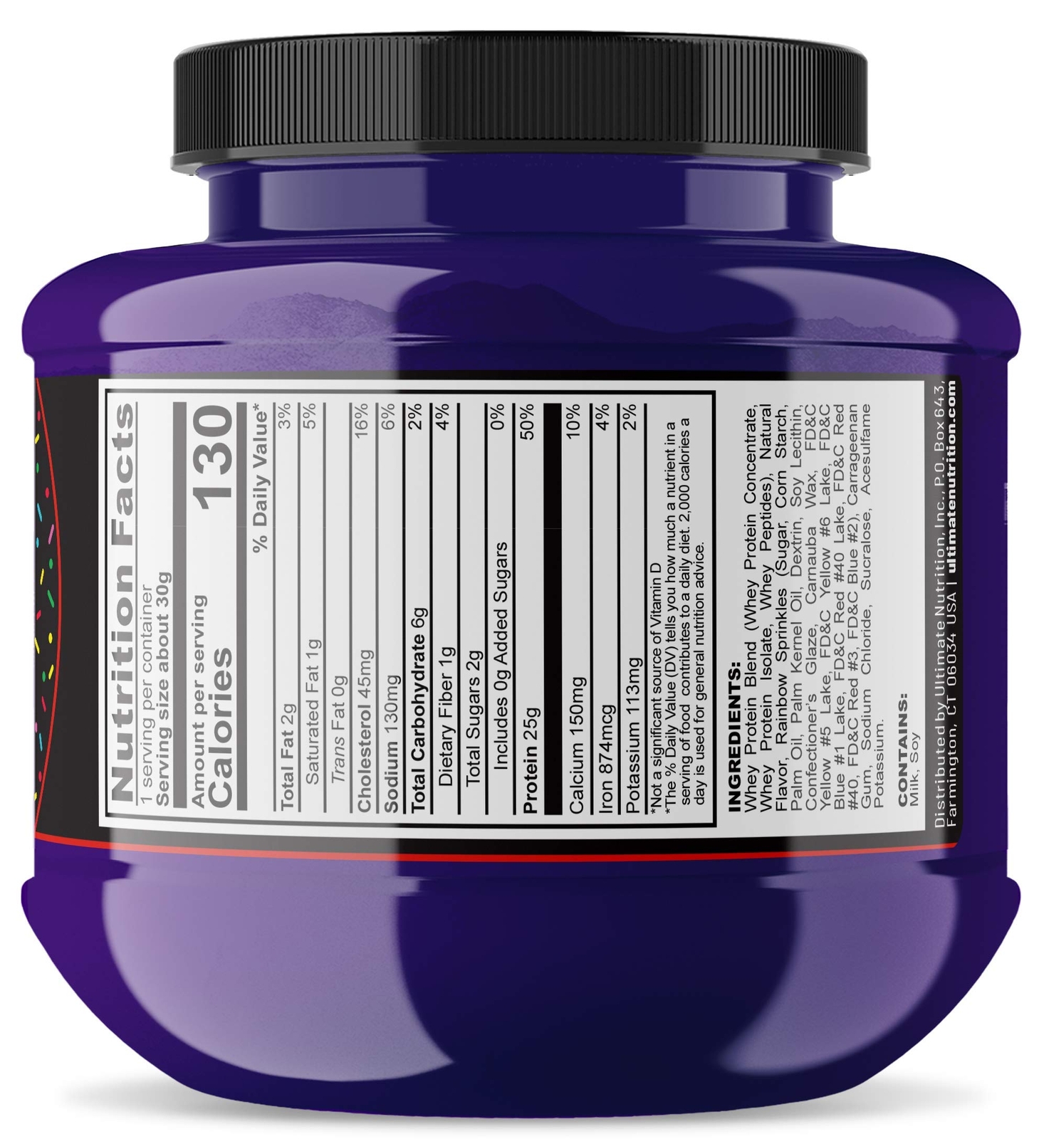 Ultimate Nutrition Whey Gold Vanilla Single Serving (Chocolate Birthday Cake)