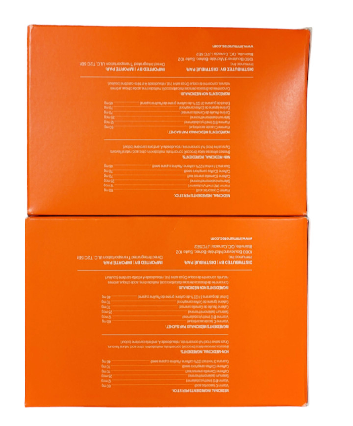 Immunocal Booster Energy (2 Packs) – New – Free Shipping – Exp 9/2025