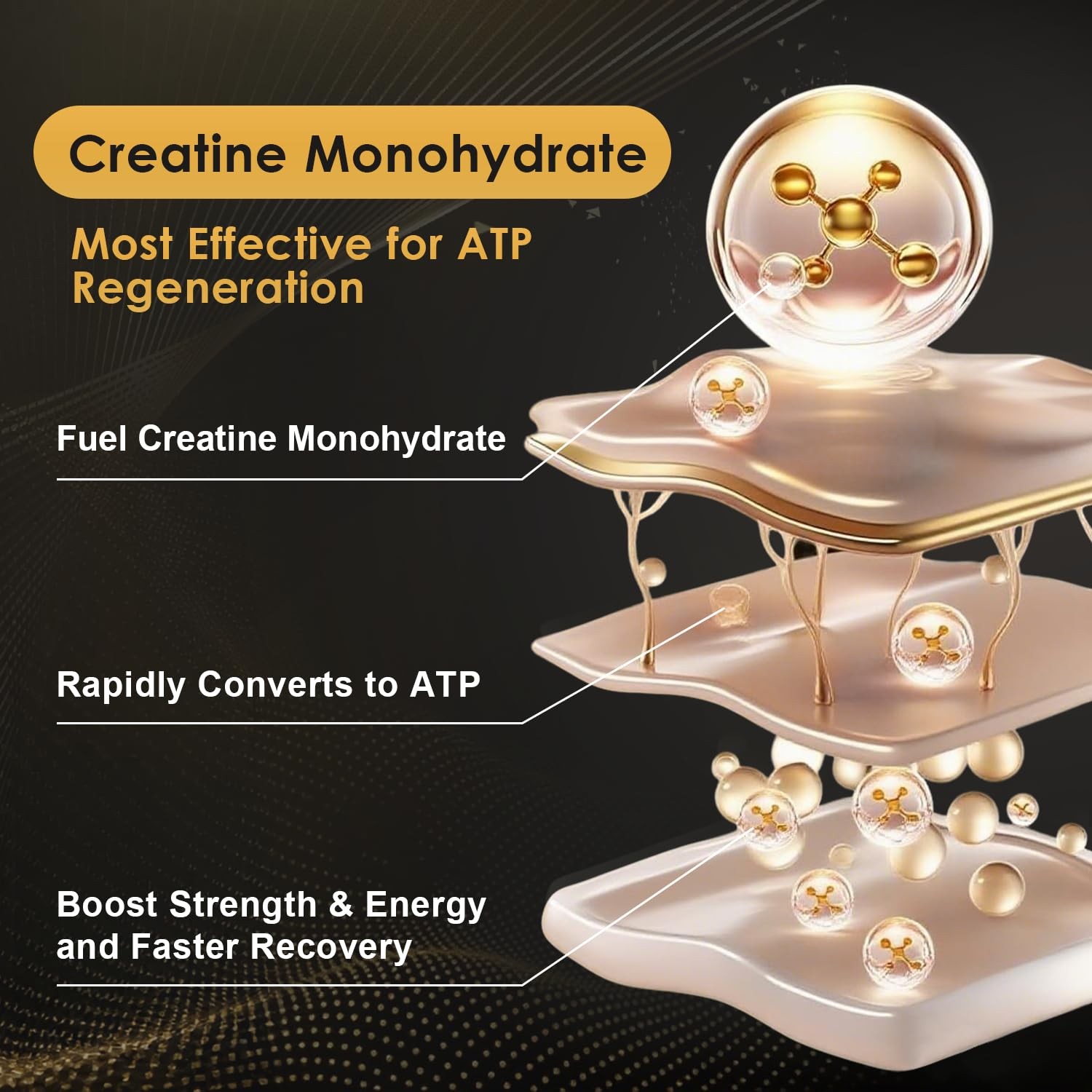 Micronized Creatine Monohydrate for Women and Men, 1.1 Pound (Pack of 1)