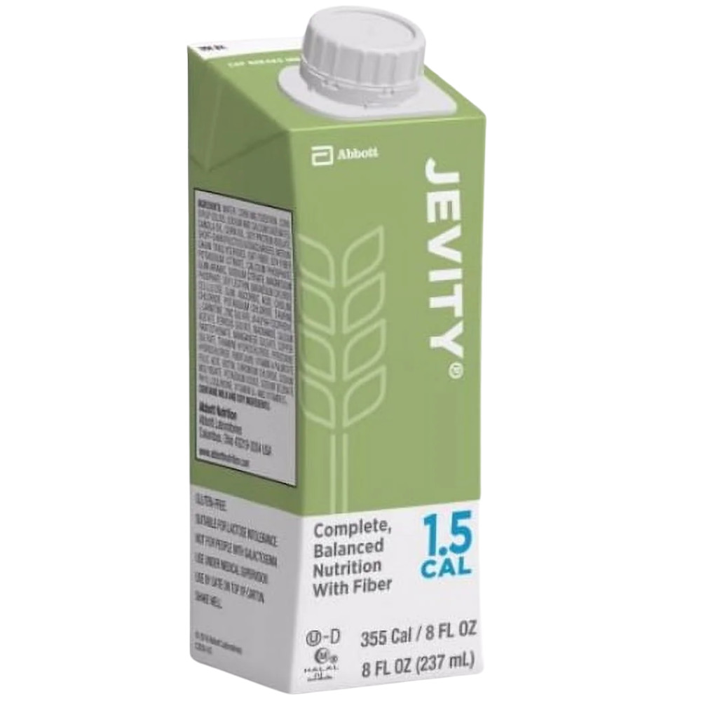 Jevity 1.5 Cal High Protein Nutrition with FOS, 8-Ounce Cartons (Pack of 24)