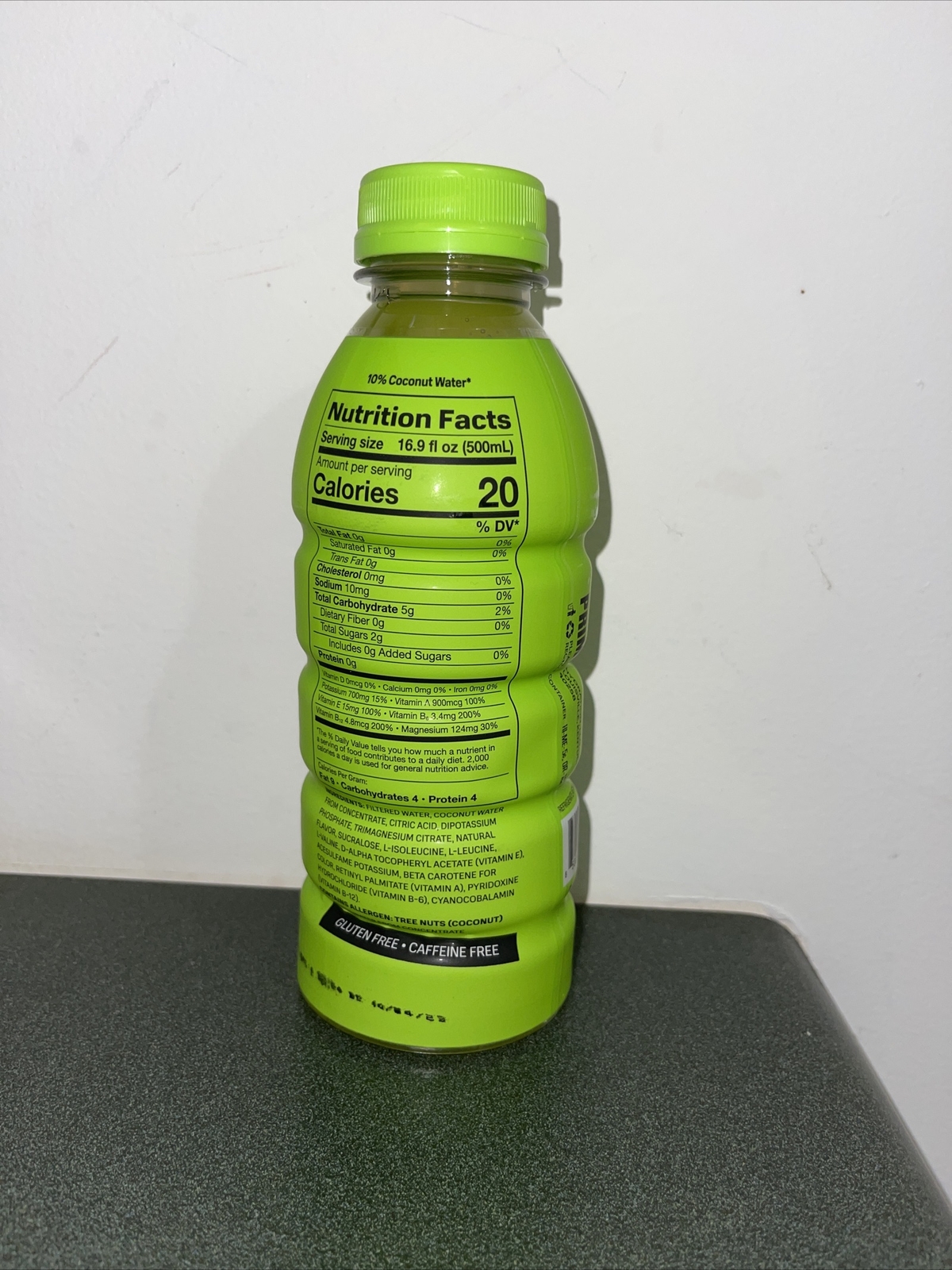 Prime Hydration Drink “Lemon Lime ” Flavor 16 oz Bottles KSI & Logan Paul