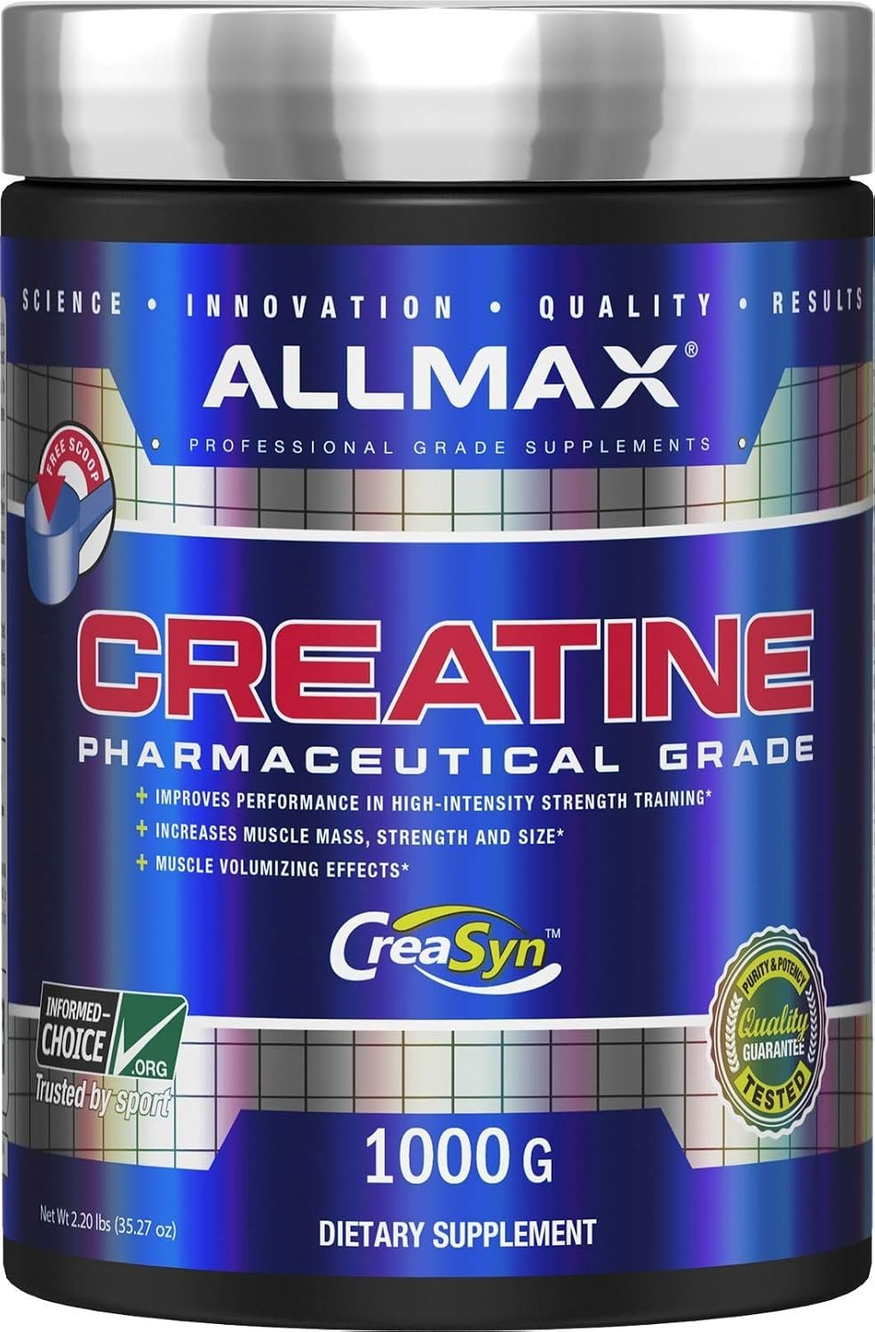 Pure Micronized Creatine Powder 1000g