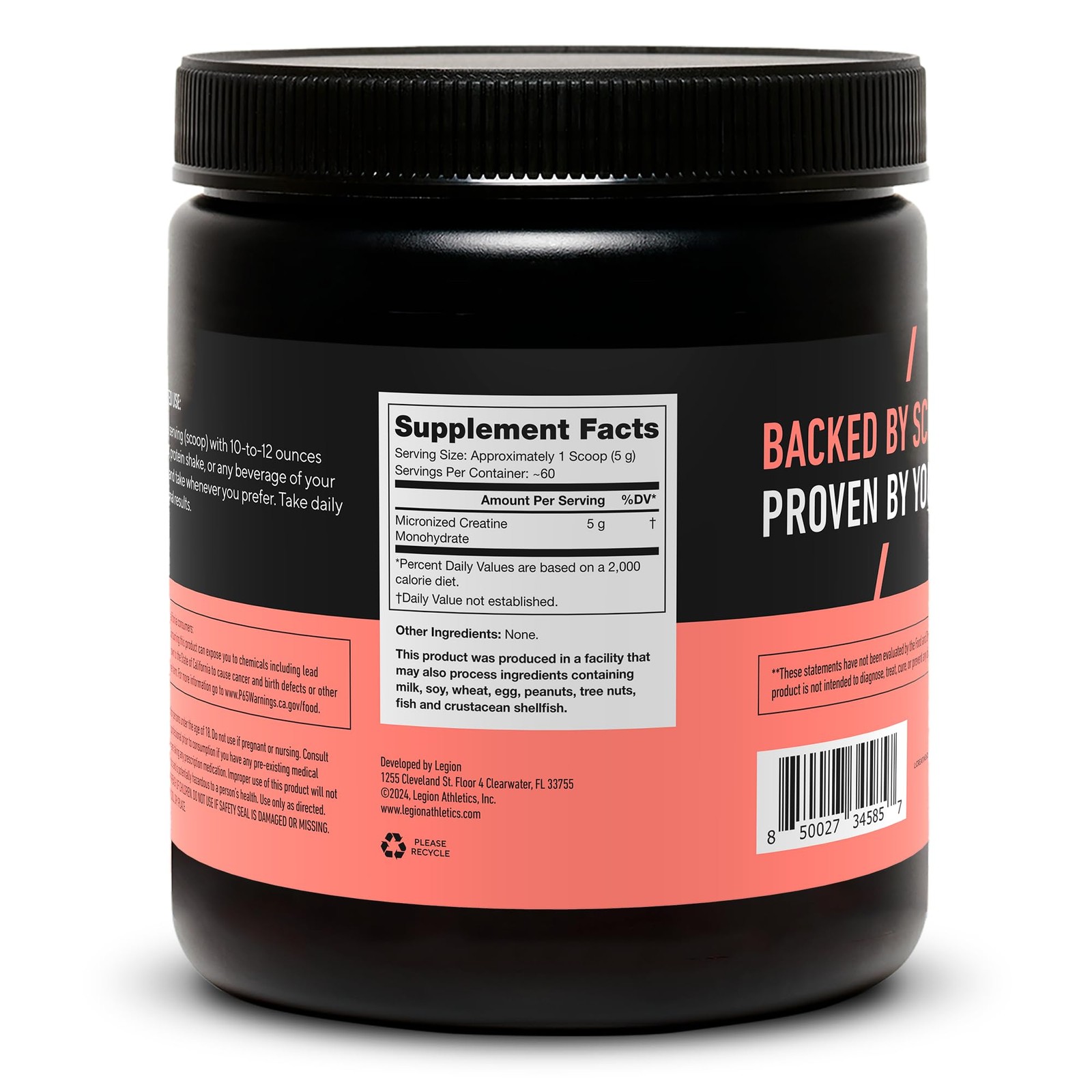 Micronized Creatine Monohydrate Supplement – Clean Creatine Powder for Muscle…