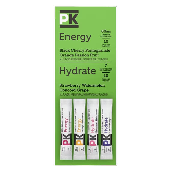 Pure Kick Energy & Hydration Electrolyte Powdered Drink Mix Variety pack, 30 Ct