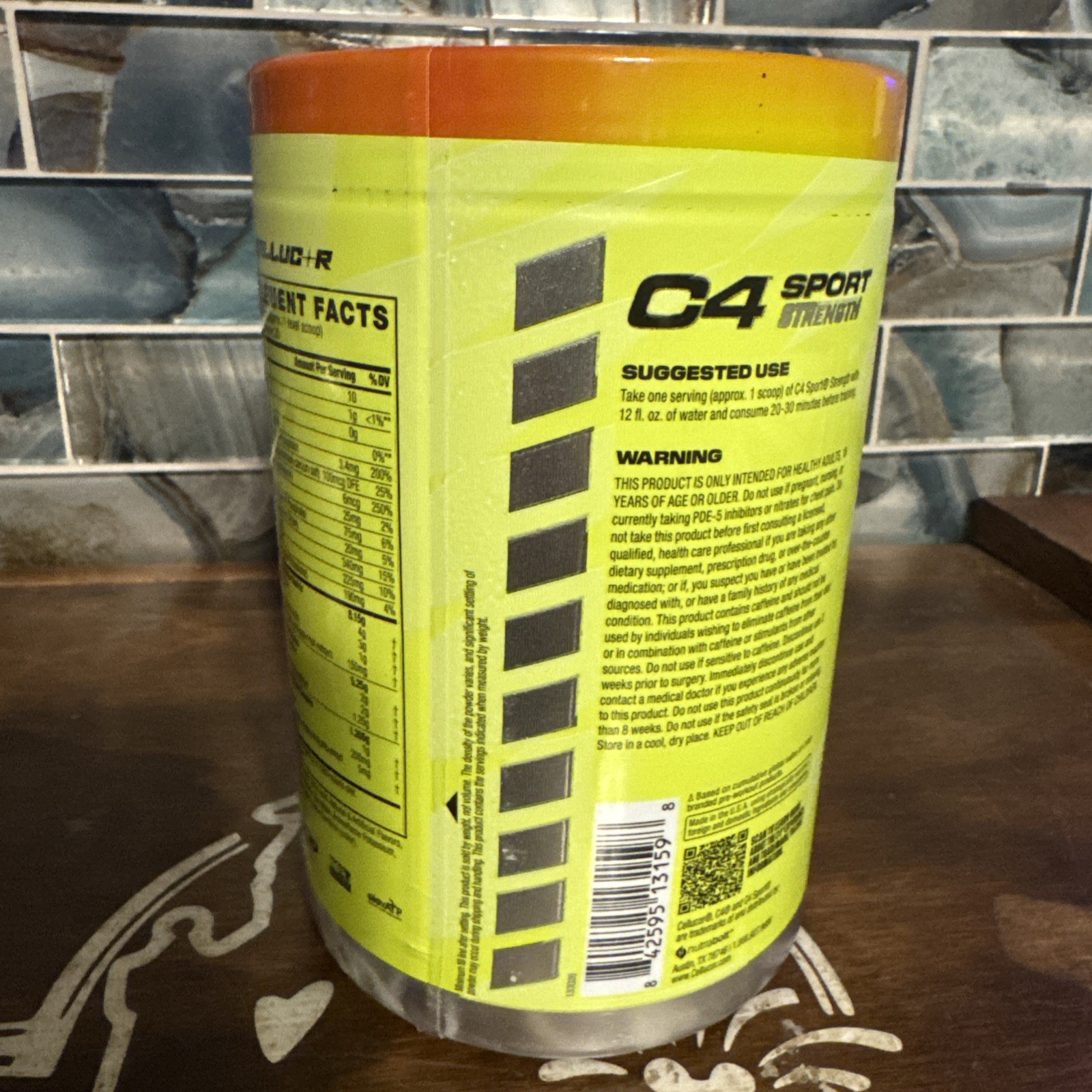 C4 Sport Strength, Pre-Workout, Fruit Punch 14.5oz 03/26 ENERGY Endurance SEALED