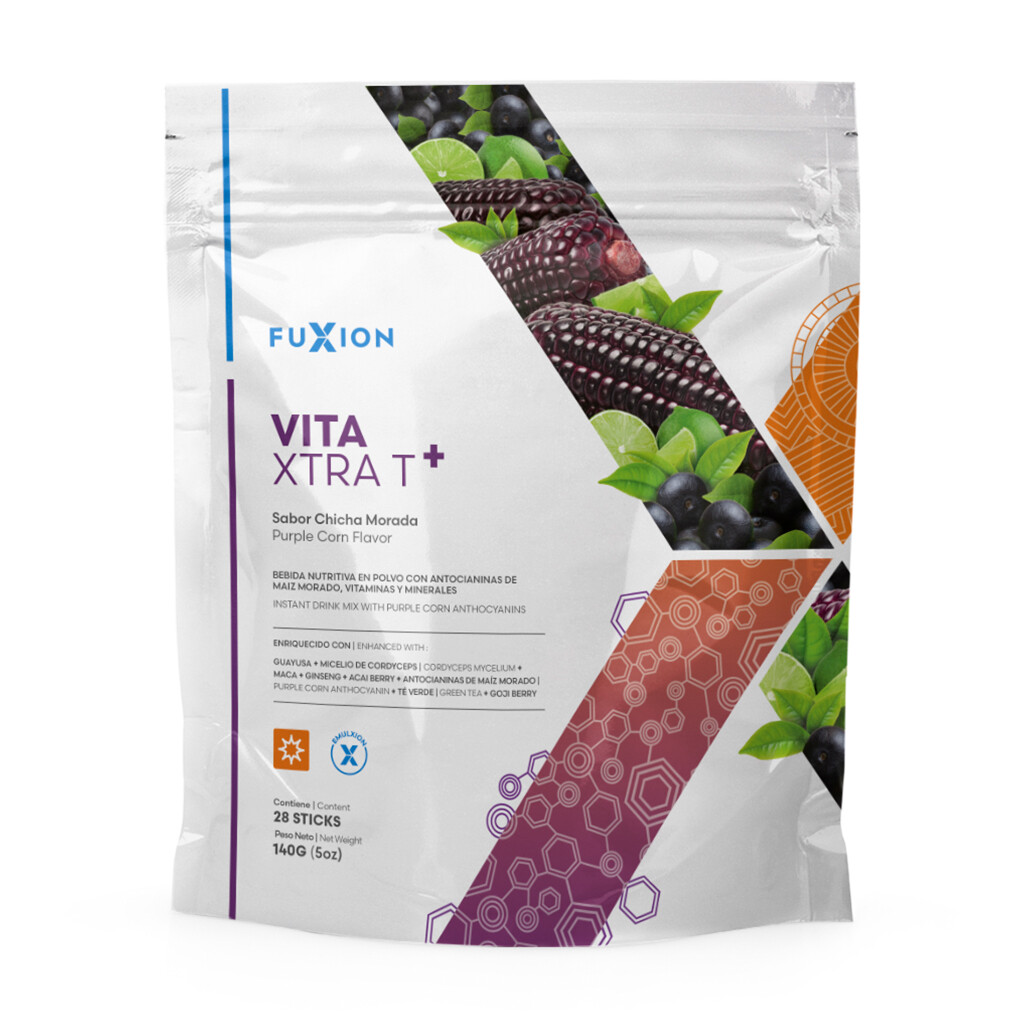 NEW-FUXION VITA XTRA T-LIVE EVERY DAY WITH THE ENERGY OF THE FIRST-FREE SHIPPING