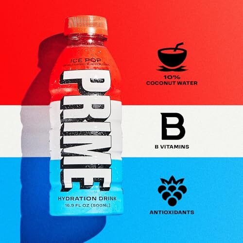 PRIME Hydration ICE POP | Sports Drinks | Electrolyte Assorted Flavor Names