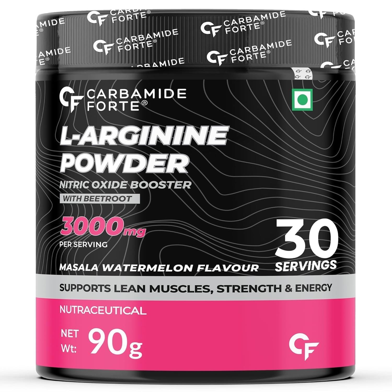 L Arginine Supplement 3000mg | Pre-workout – Masala Watermelon Flavour – 90g