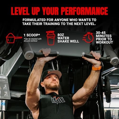 Stim-Free Pre Workout Powder – Nitric Oxide Booster for Blood Flow & Endurance –