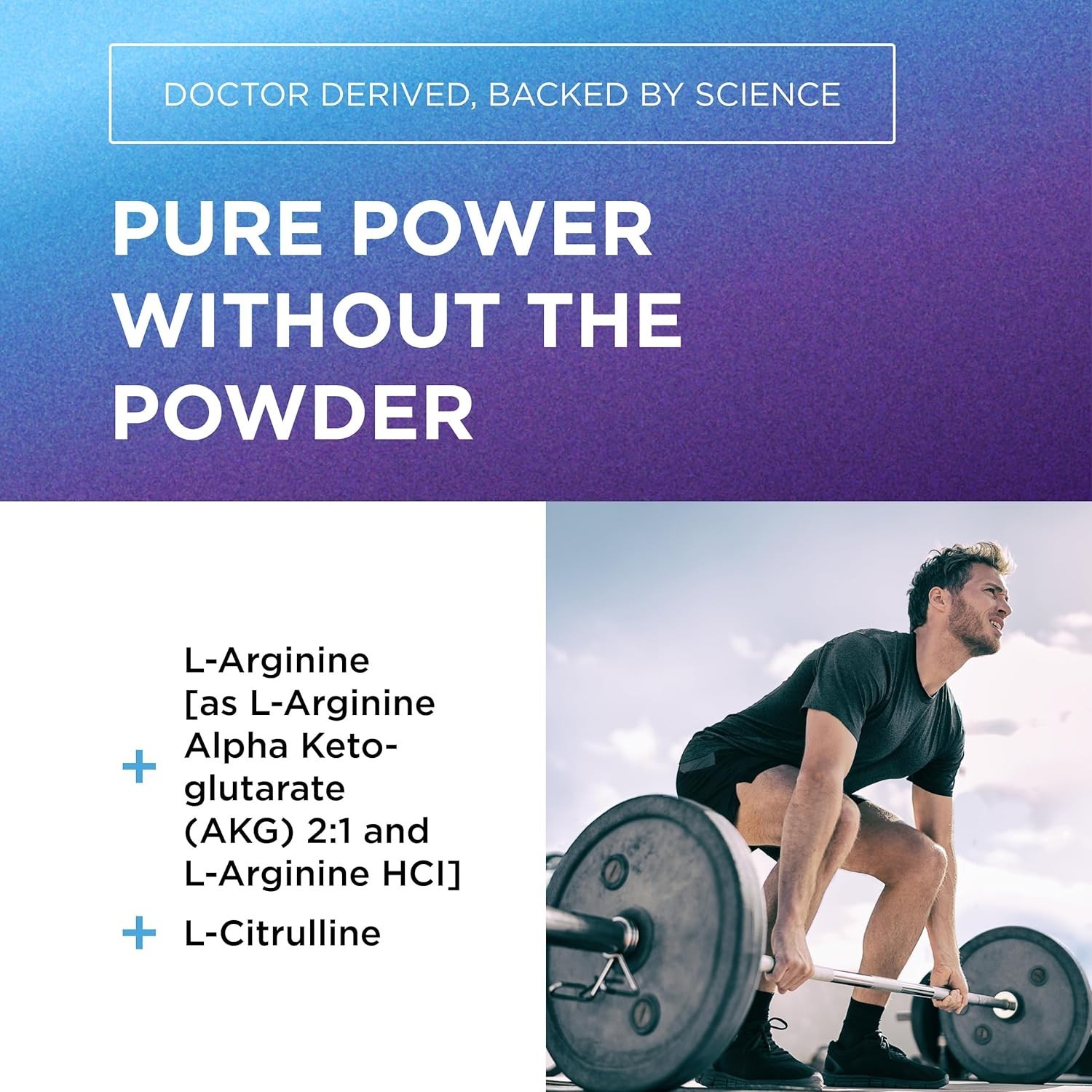 Dr. Emil’s ARGININE Plus – 2500MG Nitric Oxide Booster Tablets for Heart Health