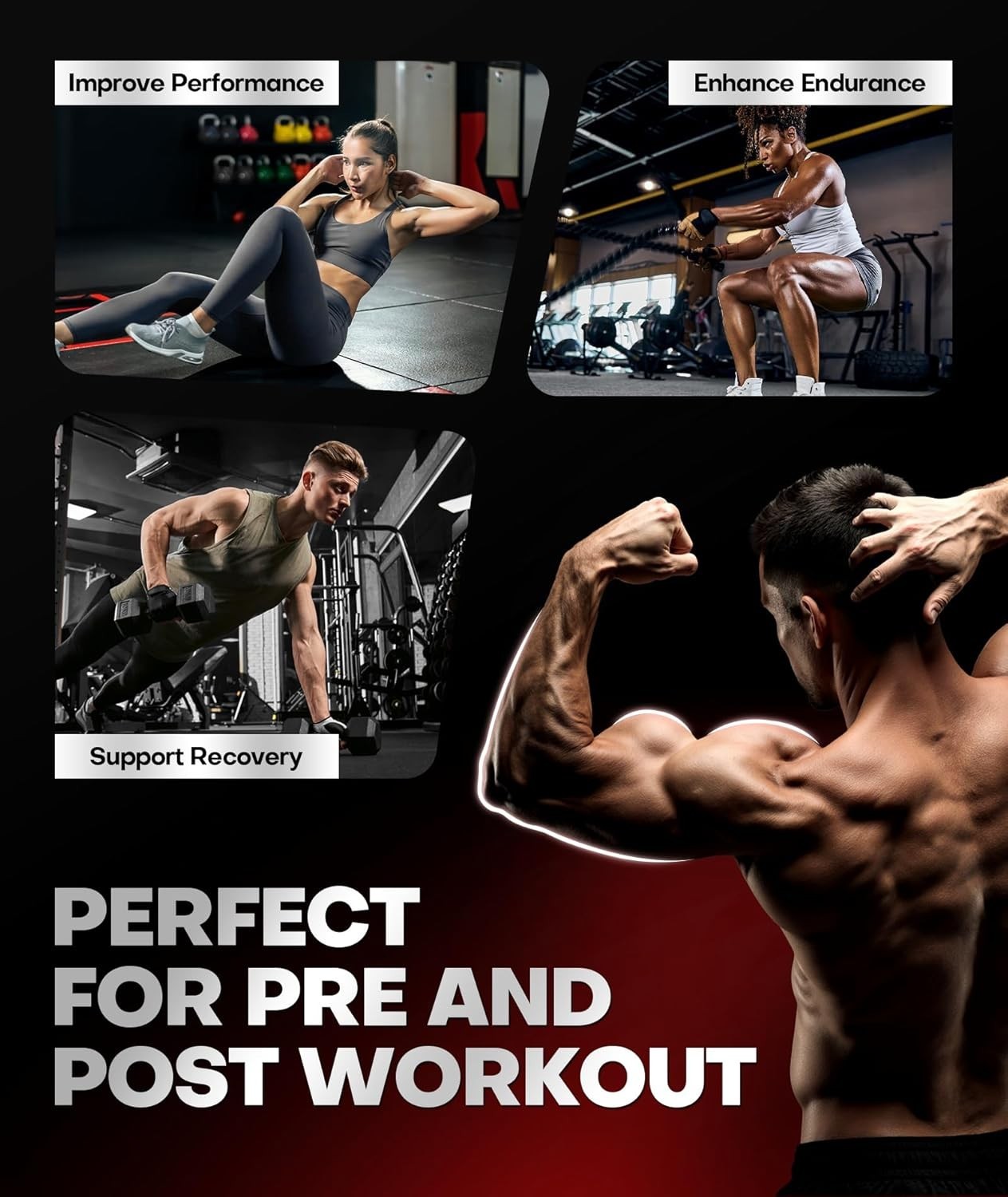 Ultra-Pure Creatine Gummies for Energy & Muscle