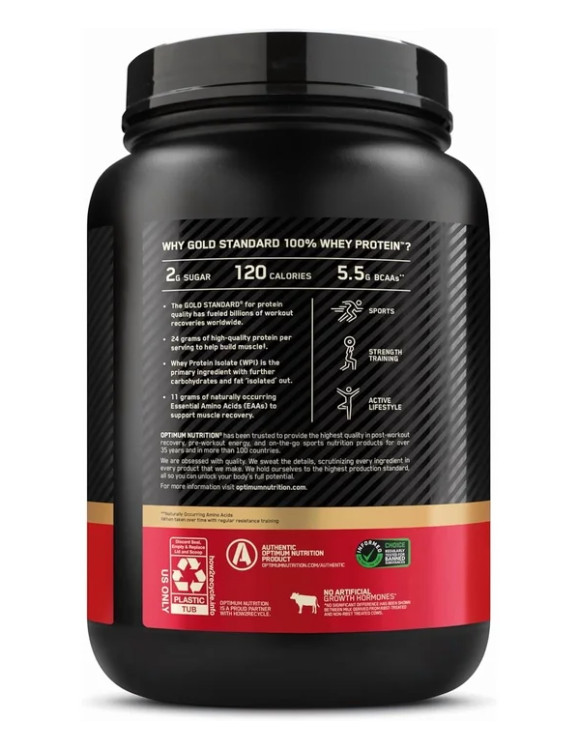 Optimum Nutrition Gold Standard Whey Protein, Caramel Macchiato, 2 lb