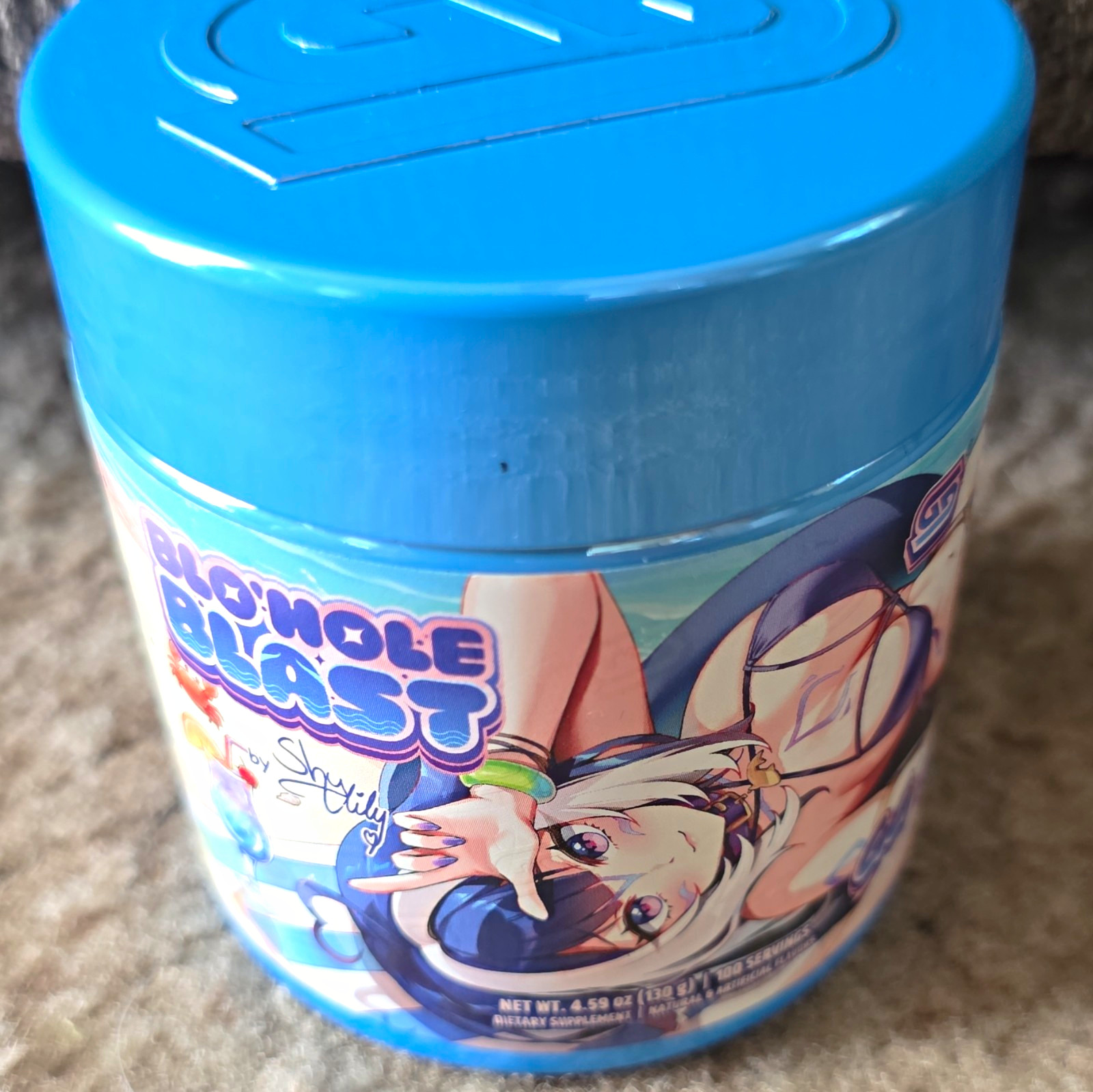 **EMPTY** Gamersupps Blo’hole Blast Limited Edition Art, Collectors Item