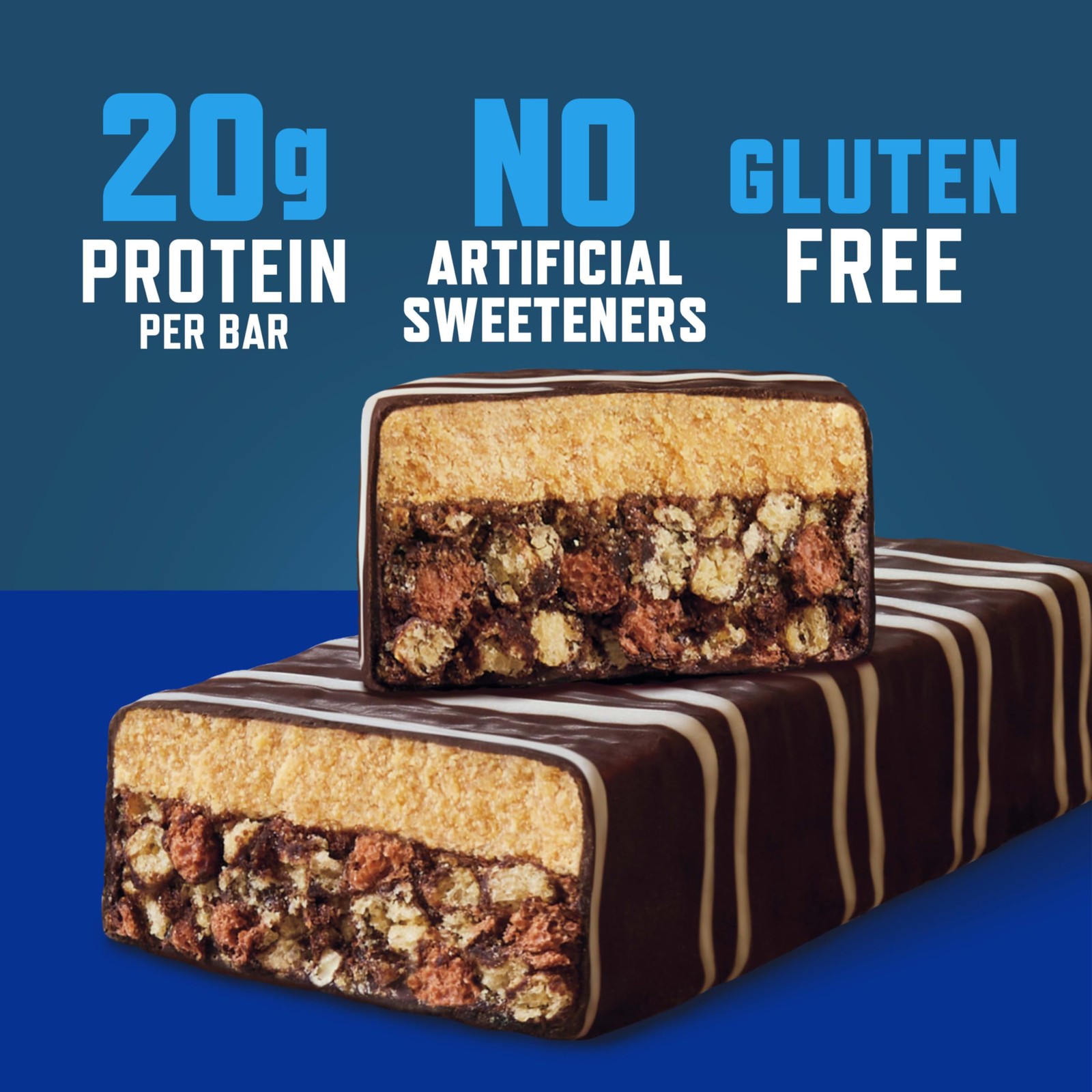 CLIF BUILDERS Protein Bars – OREO-Flavored – 20g Plant Based – 12