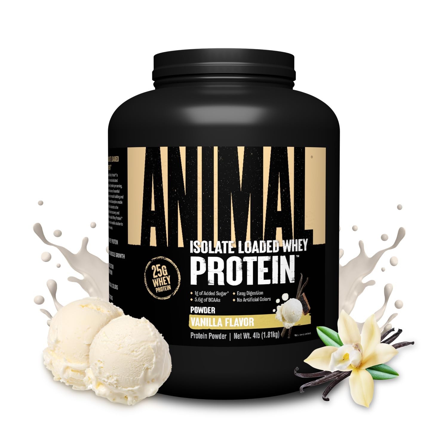 Whey Isolate Protein Powder – Loaded for Pre & Post Workout Muscle Builder an…