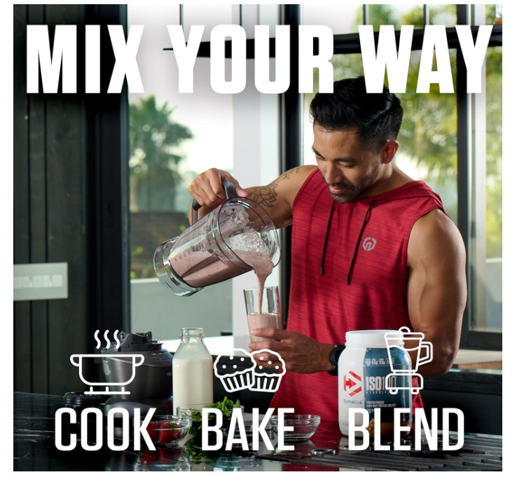 Dymatize Dunkin Mocha Latte ISO100 25g Protein 20Sv Caffeine