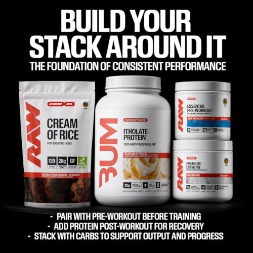 Creatine Monohydrate Powder Fruit Punch 30 Servings Muscle