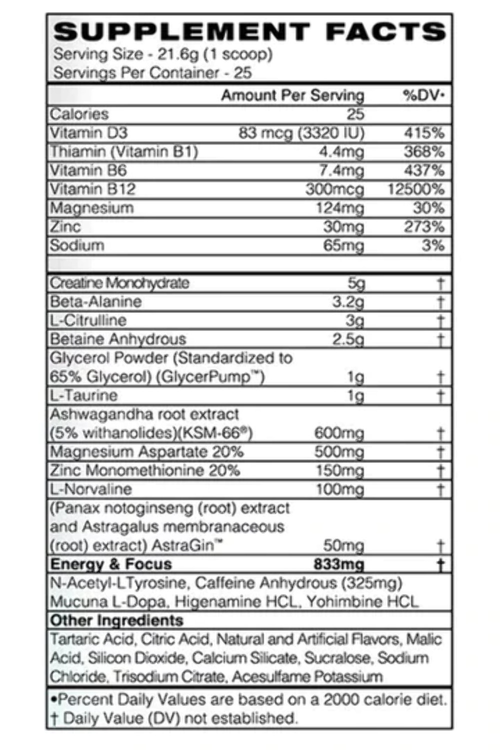 Black Market Adrenolyn Bulk