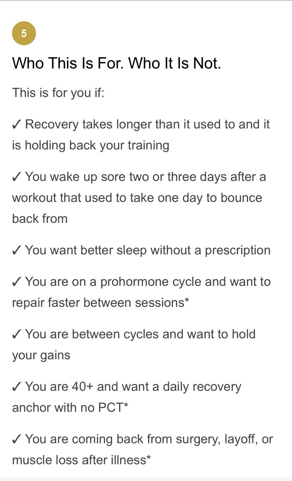 GH Secretion Amp. W/Sleep Aid 4 Growth, Recovery & Gains By Vintage Muscle💪🧪
