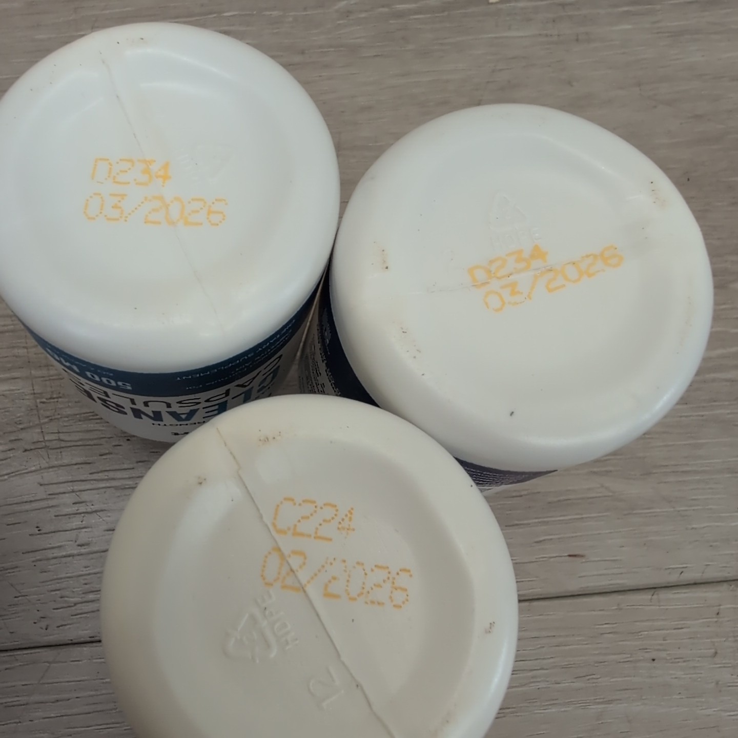 Lot Of 5 KetoXpert Cleanse Capsules 500mg Digestive Aid Detox 60ct EXP 1/26